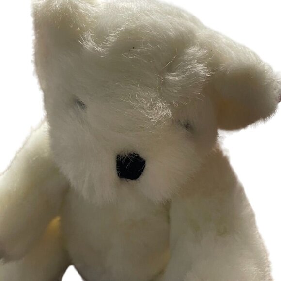 Soft Stuffed Plush Adjustable Arms Legs  Gift 10 in New White u - Picture 2 of 4